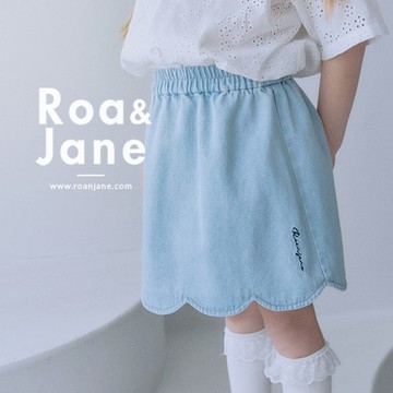 韓國專櫃 RoanJane 花瓣牛仔裙