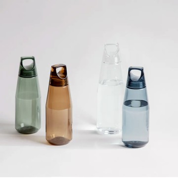 KINTO TRAIL BOTTLE 律動輕水瓶 900ml（共四色） - 霧灰綠