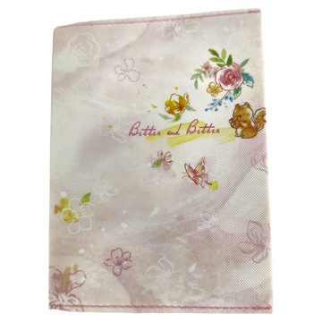 SEASON Paper&Gift 四季紙品禮品 麻布手記50K-花松鼠  台灣製  棉柔觸感  1本