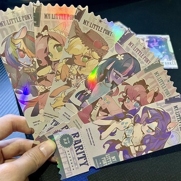 🌞包包優選寶藏品🌟🌟小馬寶莉民國軼事系列郵票周邊碧琪柔柔紫悅雲寶珍奇自制小卡收藏🌞