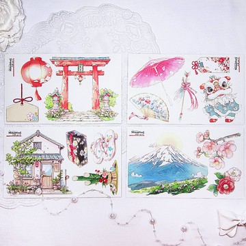 Yume 和紙貼紙