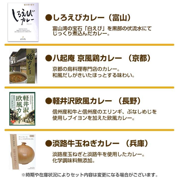 大人のご当地カレーセット8食 和風カレー レトルトカレー ギフト お歳暮ギフト クリスマス 熨斗無料