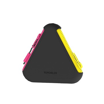 YOYOISLES Mini Bag 雙拉鍊零錢包(耀影黑)