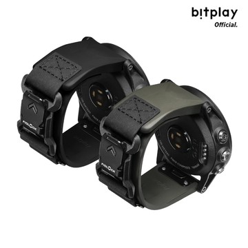 【bitplay】防水FKM氟橡膠Fidlock瞬扣錶帶 for Garmin QUICKFIT 全系列型號/ 全兩色
