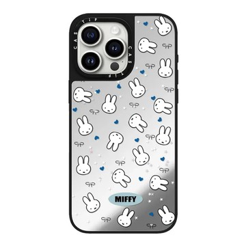 可愛米菲兔鏡面手機殼iPhone18潮17plus蘋果16promax防摔15卡通13 12 11