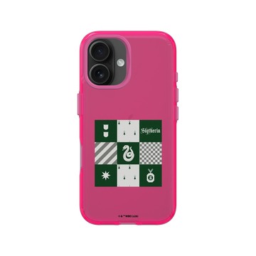 iPhone 16 Clear 粉漾桃 - 哈利波特 Harry Potter - 學院盃系列：史萊哲林