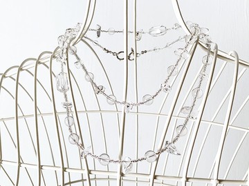 3WAY：水晶（水晶化石英）長項鍊