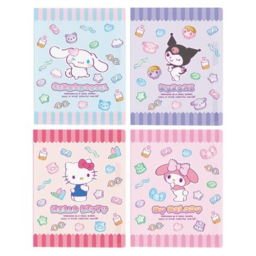【STU】日本 Sanrio 三麗鷗 B5 26孔 活頁夾 活頁本 資料夾 大耳狗 酷洛米 美樂蒂 美樂蒂 帕洽狗