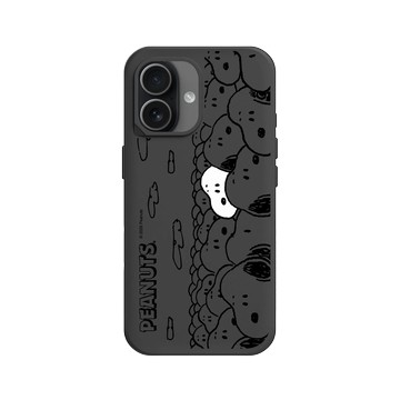 iPhone 17 SolidX 黑 - 史努比 Snoopy - 滿滿的Snoopy