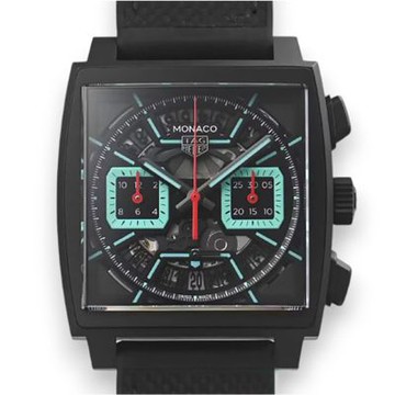 TAG HEUER 豪雅 Monaco系列鈦金屬計時腕表(CBL2184.FT6236)x39mm