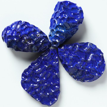 親寶水晶天然紫寶藍青金石吊墜女男款 金剛紋帝王青項墜飾品禮物