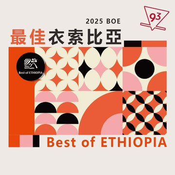 2025 衣索比亞 BOE 冠軍 比賽批次 咖啡豆 競標批次 淺焙 100g 熟豆 一二三名『93咖啡』