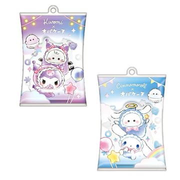小禮堂 Sanrio 三麗鷗 x Obakeinu 聯名 造型鑰匙圈 (糖果款) 酷洛米 大耳狗