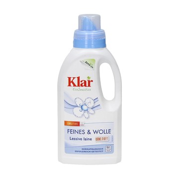 Klar  德國環保居家清潔 Klar 溫和細緻洗衣精（適合毛衣、細緻衣物使用 ） 500ml (KL019)