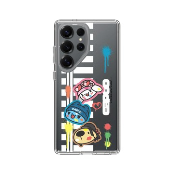 Galaxy S25 Ultra Clear 透明 - 貓貓蟲咖波 Bugcat Capoo - 斑馬線咖波