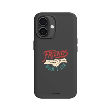iPhone 16 SolidX 黑 - Stranger Things - 朋友不說謊