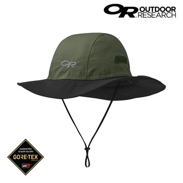 Outdoor Research Gore-Tex防水透氣大盤帽 280135｜深綠(OR、西雅圖圓盤帽)