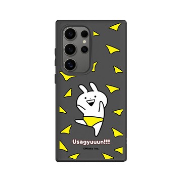 Galaxy S24 Ultra SolidSuit 黑 - Usagyuuun 小突兔 - 活力黃褲褲