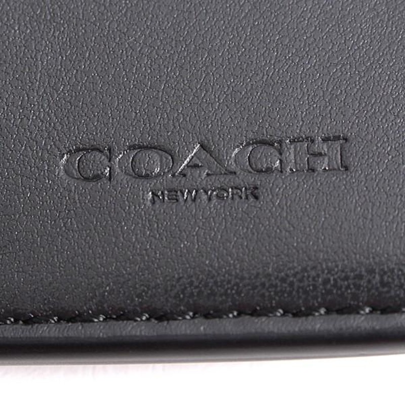 コーチ COACH PVC シグネチャー 4連キーケース キーリング MGQ 迷彩柄