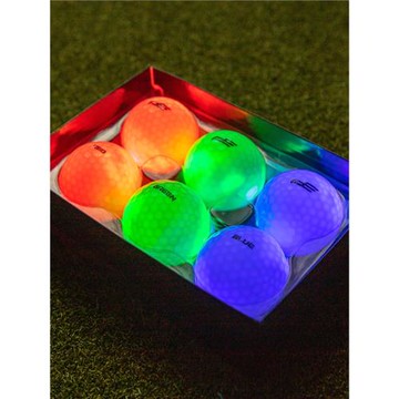 勁爆！！PlayEagle高爾夫發光球 LED夜光球三層 夜場比賽球練習球