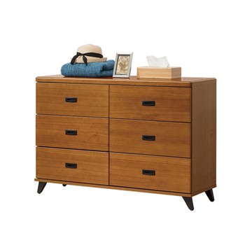 唯熙傢俱-克拉克樟木色六斗櫃 抽屜櫃