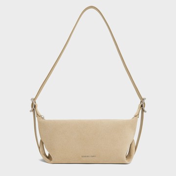 Larsen 小型麂皮肩背包