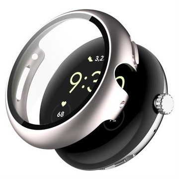 適用谷歌Google Pixel watch3保護殼鋼化膜一體防水方程谷歌手表pixelwatch2保護套手表膜貼膜防塵全包保護膜