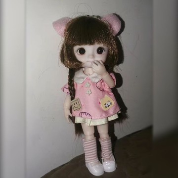 退坑出清✨高品質 bjd娃娃 球體關節人形玩偶 BJD整娃 17釐米換裝洋娃娃套裝女孩公主可愛bjd玩具衣服生日禮物