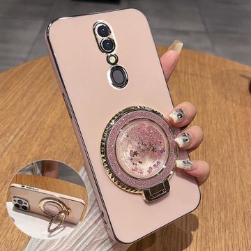 適用oppoA9手機殼oppo A9x保護A9皮套PCAM10全包防摔opa軟殼opopa男女0pp0高級感鋼化膜新款帶支架流沙高顏值