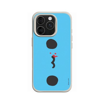 iPhone 16 Pro SolidX 貝殼灰 - 貓貓蟲咖波 Bugcat Capoo - 經典大臉咖波