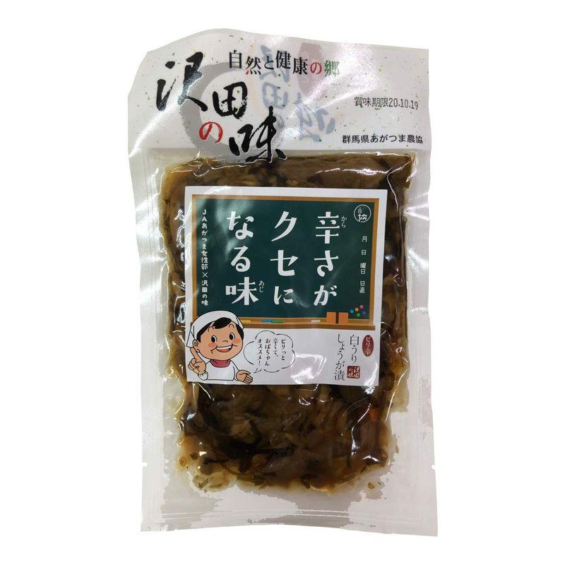 国産原料使用沢田の味 ピリ辛白うりしょうが漬 100g 巣鴨のお茶屋さん 山年園