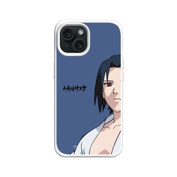 iPhone 15 SolidX 白 - 火影忍者 Naruto - 角色系列-宇智波佐助