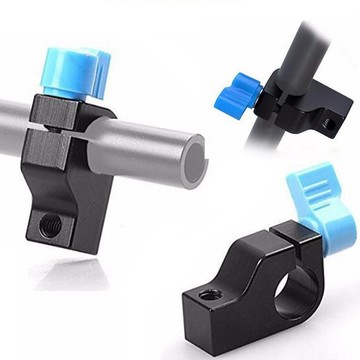 【台南現貨】15mm 管轉接頭 金屬軌道管夾 魔術手臂連接器 標準15mm 連接管夾 1/4吋螺絲孔接口