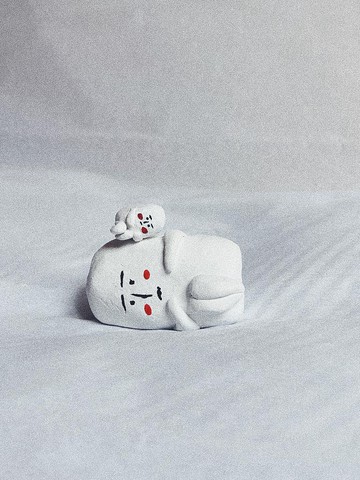 Stay With ME 公仔 擺設 手捏 石塑黏土