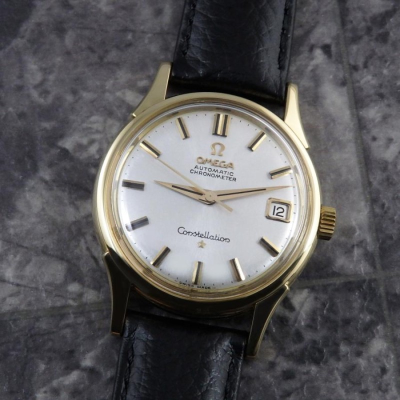 オメガ Constellation 18K Gold 1961 Automatic 1961年製 アンティーク