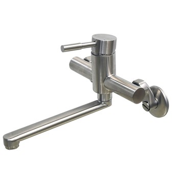 不銹鋼無鉛省水龍頭-廚房壁式 2組