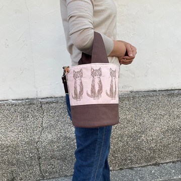 貓咪萌 圓筒包 / 斜背包 / 手勾包 / 隨身包