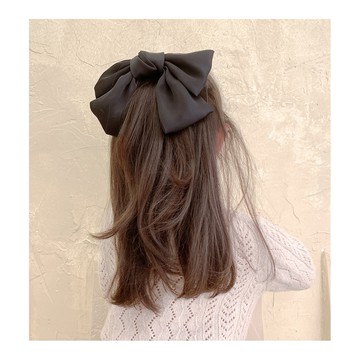 Baby童衣 韓版大蝴蝶結髮夾 彈簧夾 少女學生氣質頭飾 日系可愛蝴蝶結髮飾 88612