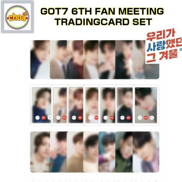 GOT7 TRADINGCARD SET   [I GOT7 6TH FAN MEETING OFFICIAL GOODS]