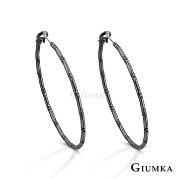 GIUMKA．C型耳環．多切面．圈圈．寬約2mm．無禮盒