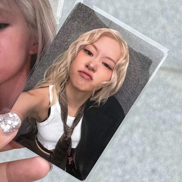 ROSÉ小卡✨로제  BLACKPINK彩英小卡 朴彩英專輯卡 特典卡 自拍小卡 滿額卡 生日禮物 交換禮物 Blank