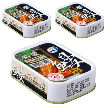 新宜興 燒鰻  100g  3罐
