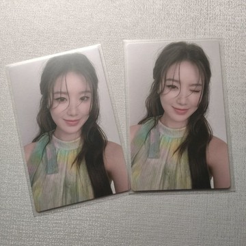 ⭐韓國代購正版⭐gidleDLE女娃特典葉舒華雜誌小卡 實物特別美的兩張一整套出