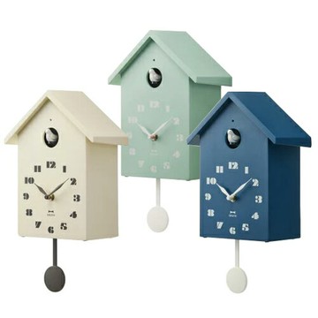 日本代購 BRUNO BCW047 咕咕鐘 布穀鳥 時鐘 壁鐘 掛鐘 擺鐘 掛置兩用 整點報時 2段音量 質感 北歐風