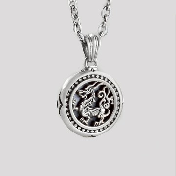 【JK銀飾】四神 • 羲和吊墜／925純銀【吊墜、項鍊、純銀項鍊】