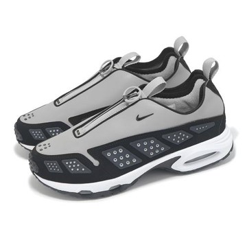 Nike 休閒鞋 Wmns Air Max SNDR 女鞋 男鞋 灰 黑 氣墊 緩衝 拉鍊 復古 HF1199-001