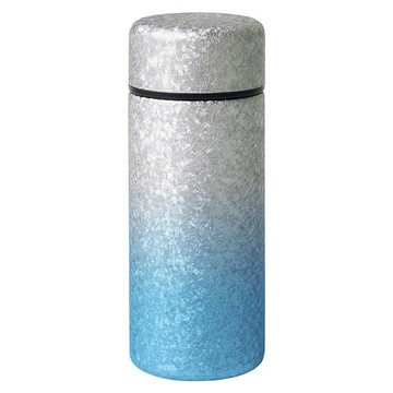 HIKARI 日光生活 冰花鍍鈦保溫杯 H1128  單漸層藍  1個  160ml