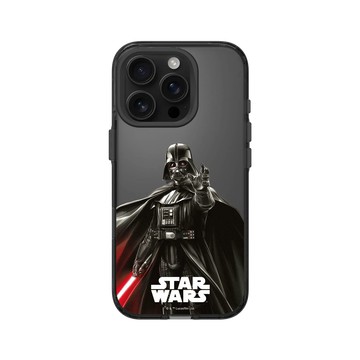 iPhone 16 Pro Clear (相機按鈕) 酷墨灰 - 迪士尼-星際大戰 Star Wars - 星際大戰 - 達斯・維達原力窒息