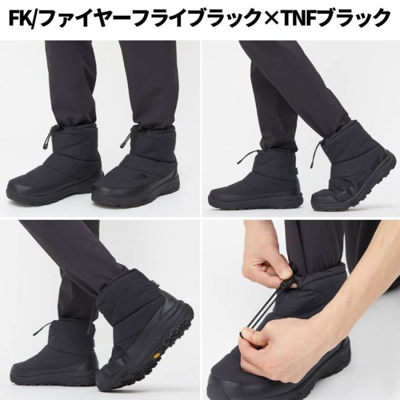 ノースフェイス THE NORTH FACE Nuptse Bootie WP VII Short ヌプシ