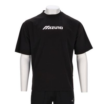 Mizuno 美津濃 Sports style 男款 黑色 上衣 運動 休閒 短袖 D2TAC00609